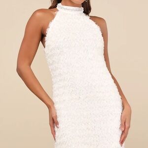 Lulu’s rehearsal dinner dress bridal bachelorette engagement dress size large